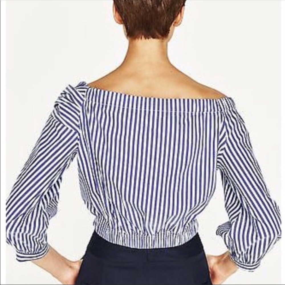 Zara Off-The-Shoulder Top - Picture 5 of 8